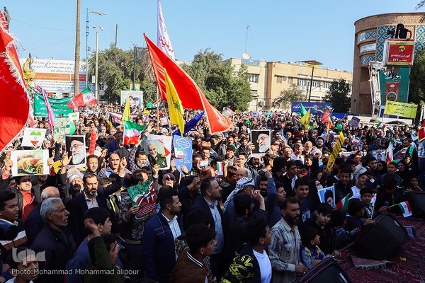 راهپیمایی روز ۲۲ بهمن در اهواز 