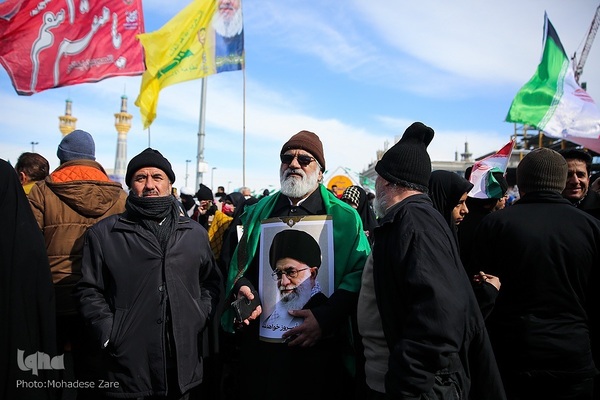 راهپیمایی ۲۲ بهمن در مشهد 