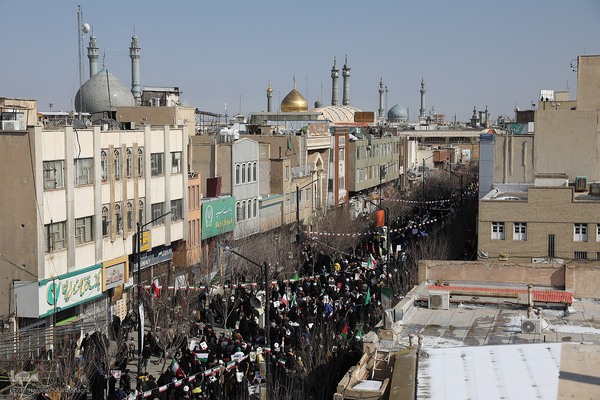 راهپیمایی ۲۲ بهمن درتهران