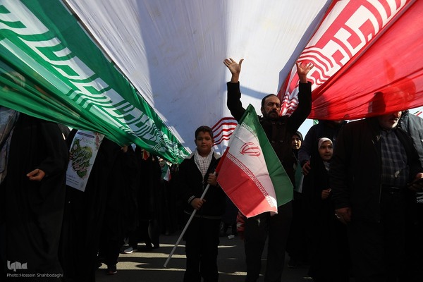 راهپیمایی ۲۲ بهمن درتهران