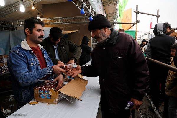 مواکب مسیر منتهی به مسجد جمکران