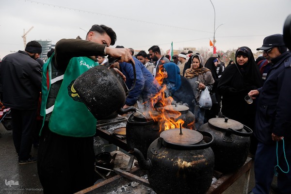 مواکب مسیر منتهی به مسجد جمکران