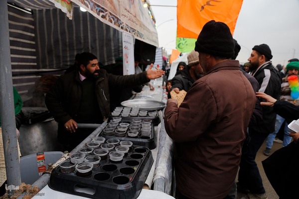 مواکب مسیر منتهی به مسجد جمکران