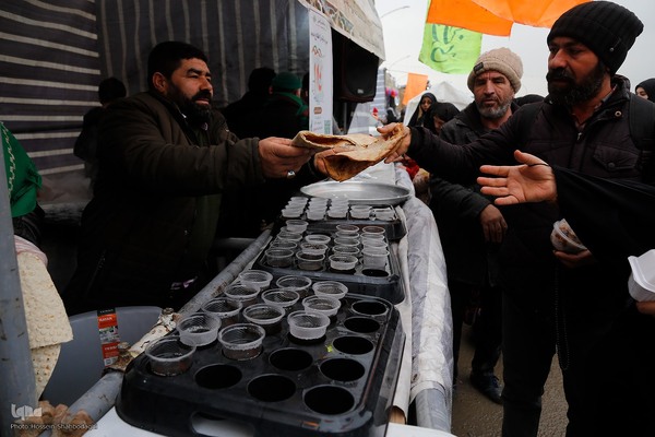 مواکب مسیر منتهی به مسجد جمکران