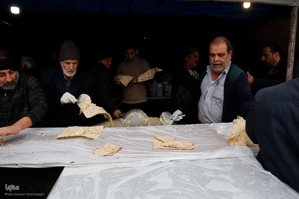 مواکب مسیر منتهی به مسجد جمکران