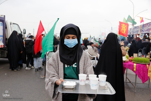 مواکب مسیر منتهی به مسجد جمکران