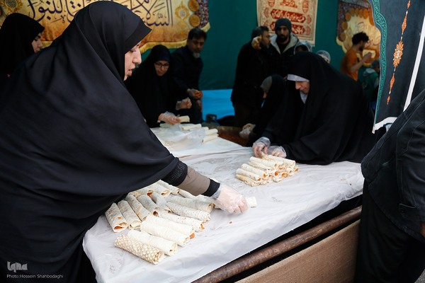 مواکب مسیر منتهی به مسجد جمکران