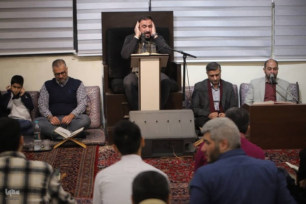جلسه آموزش تخصصی قرائت قرآن امین پویا