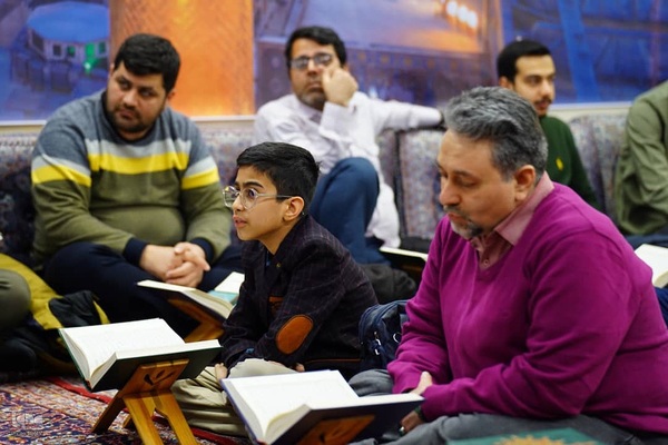 جلسه آموزش تخصصی قرائت قرآن امین پویا