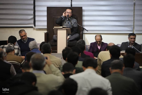 جلسه آموزش تخصصی قرائت قرآن امین پویا