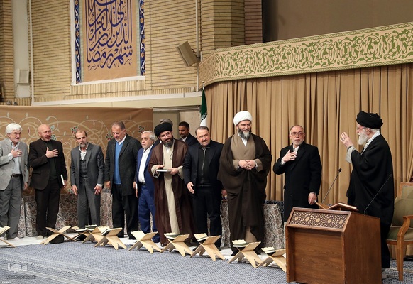 مراسم انس با قرآن در اولین روز از ماه مبارک رمضان