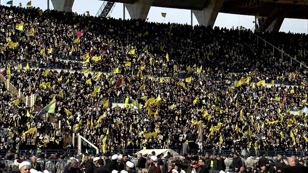 شرکت صدها هزار نفر در مراسم تشییع سید حسن نصرالله در لبنان 
