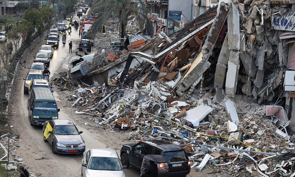 بازگشت مردم جنوب لبنان به خانه پس از آتش بس 