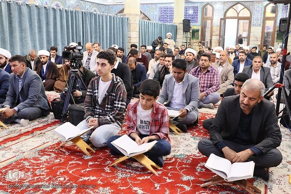 محفل انس با قرآن در مسجد رضوان اهواز