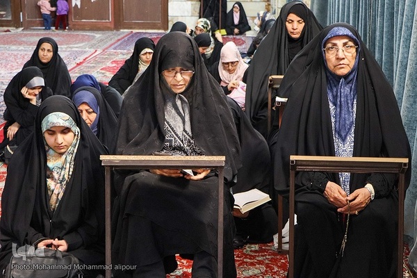 محفل انس با قرآن در مسجد رضوان اهواز