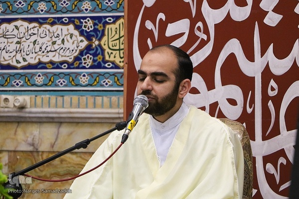 آیین جز‌ءخوانی قرآن در حسینیه رضوی اصفهان