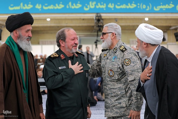 دیدار رهبر معظم انقلاب با کارگزاران نظام