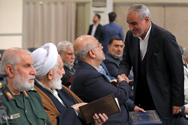 دیدار رهبر معظم انقلاب با کارگزاران نظام