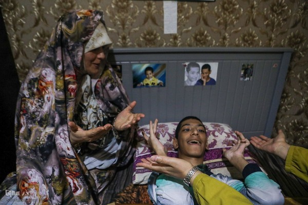 خانواده سعید صیادی، جانباز 70%