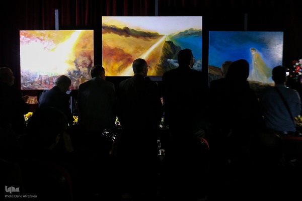 آیین رونمایی از تابلوی نقاشی «انصارالله»