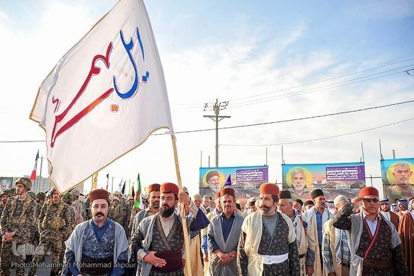 رزمایش 60 هزار نفری الی بیت‌المقدس در اهواز