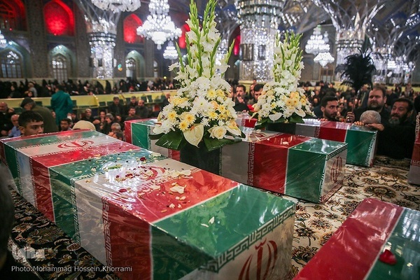 تشییع پیکرهای مطهر شهدای گمنام در سراسر کشور