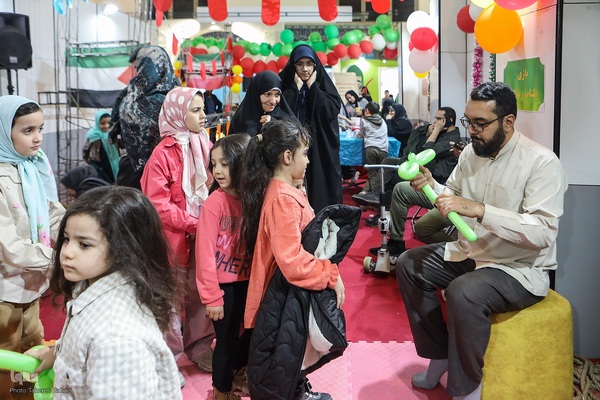 کودکانه های نمایشگاه قرآن
