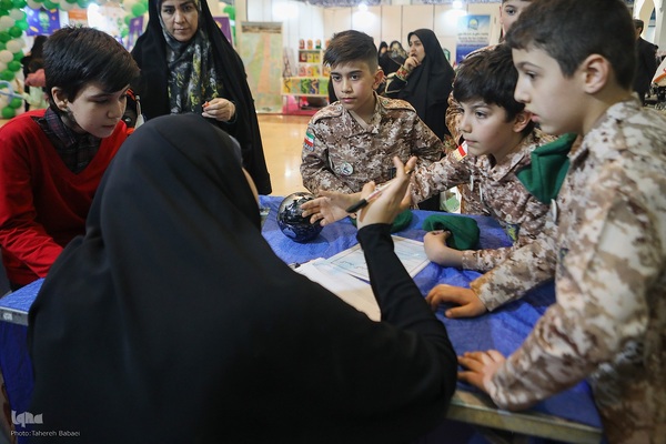 کودکانه های نمایشگاه قرآن