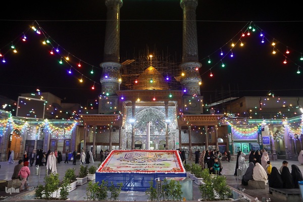 توزیع افطاری در شب میلاد امام حسن مجتبی(ع)