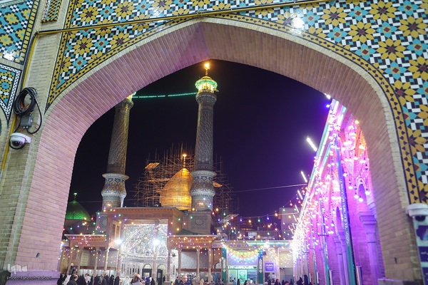 توزیع افطاری در شب میلاد امام حسن مجتبی(ع)