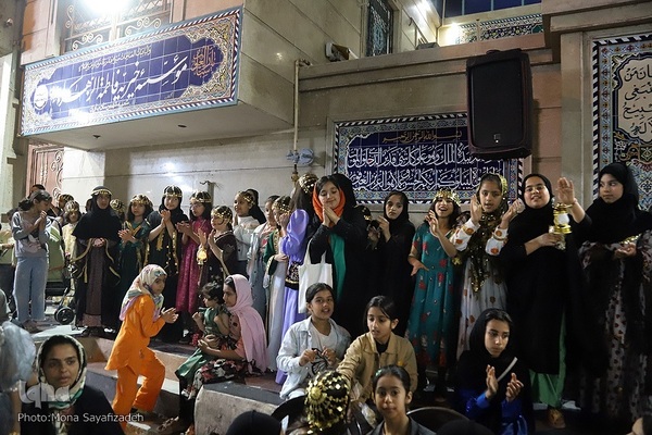 جشن گرگیعان در شبیشه اهواز