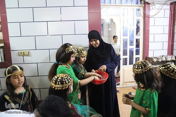 جشن گرگیعان در شبیشه اهواز