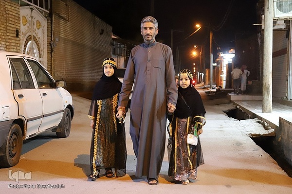 جشن گرگیعان در شبیشه اهواز