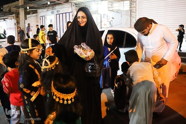 جشن گرگیعان در شبیشه اهواز