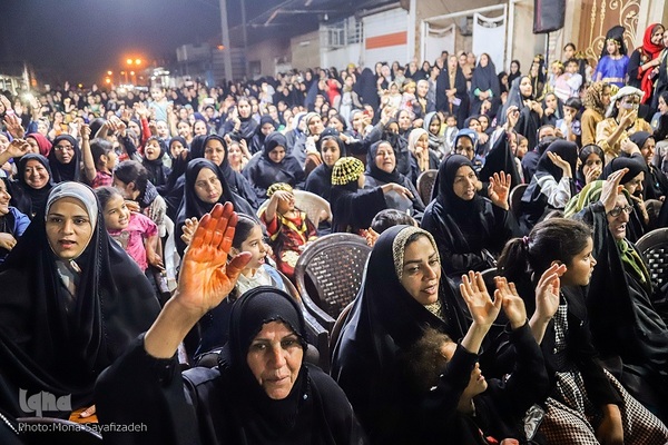 جشن گرگیعان در شبیشه اهواز