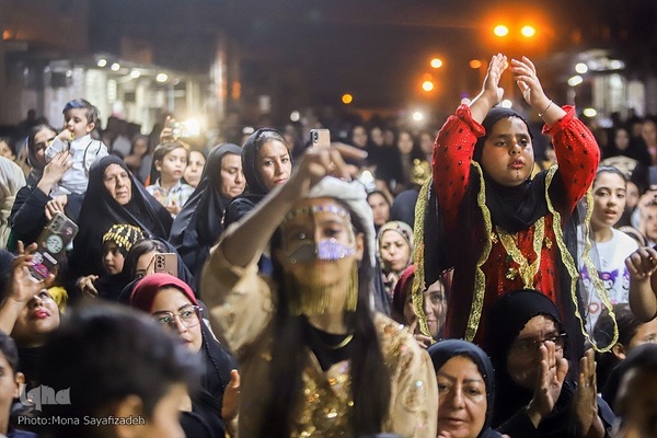 جشن گرگیعان در شبیشه اهواز