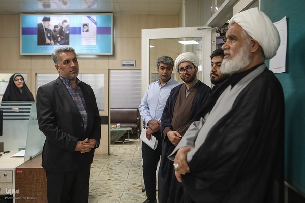 بازدید آیت‌الله عباس کعبی از ایکنا