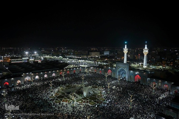احیای شب نوزدهم ماه رمضان در حرم رضوی