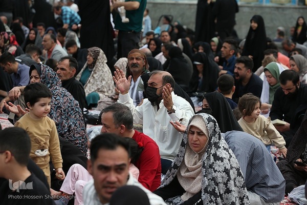 تحویل سال جدید در حرم حضرت معصومه(س)