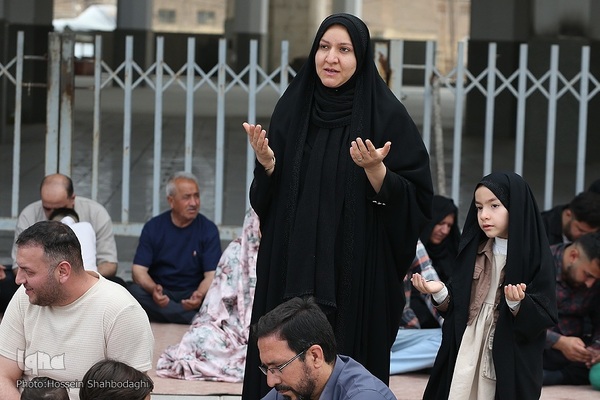 تحویل سال جدید در حرم حضرت معصومه(س)