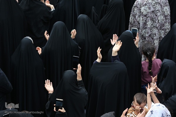 تحویل سال جدید در حرم حضرت معصومه(س)