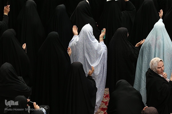 تحویل سال جدید در حرم حضرت معصومه(س)