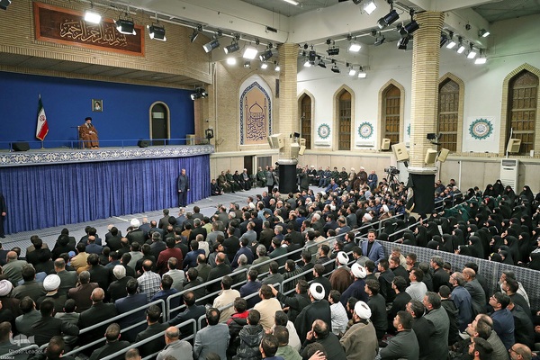 دیدار نوروزی اقشار مختلف مردم با رهبر انقلاب