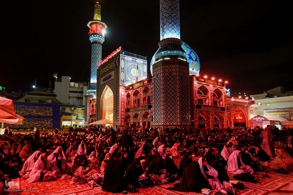 مراسم احیا شب بیست و یکم ماه رمضان در امامزاده صالح (ص)