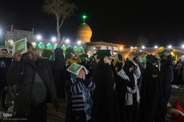 احیای بیست و یکم رمضان در شیراز