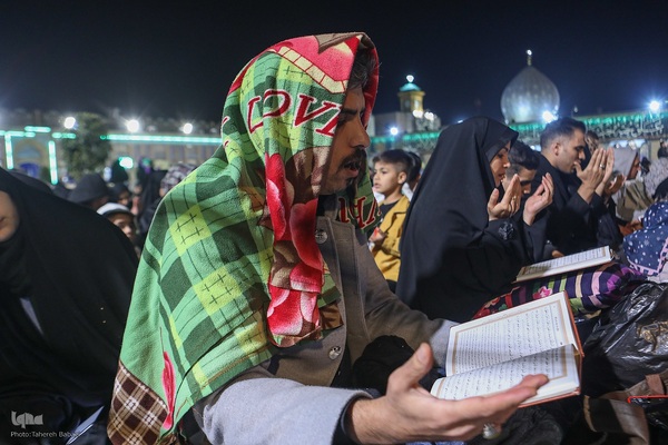 احیای بیست و سوم رمضان در آستان مقدس حضرت عبدالعظيم الحسني(ع)