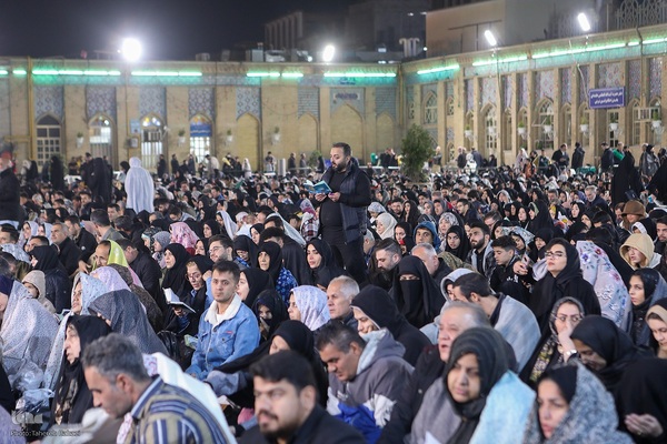 احیای بیست و سوم رمضان در آستان مقدس حضرت عبدالعظيم الحسني(ع)