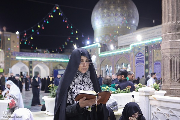 احیای بیست و سوم رمضان در آستان مقدس حضرت عبدالعظيم الحسني(ع)