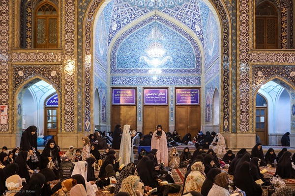 احیای بیست و سوم رمضان در آستان مقدس حضرت عبدالعظيم الحسني(ع)