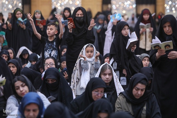 احیای بیست و سوم رمضان در آستان مقدس حضرت عبدالعظيم الحسني(ع)